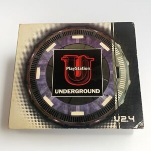 PlayStation‎ PS1 Underground Magazine Demo Discs v2.4 Sony 1998